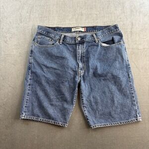 Vintage Y2K Levis 505 Denim Jean Shorts Jorts Adult size 38